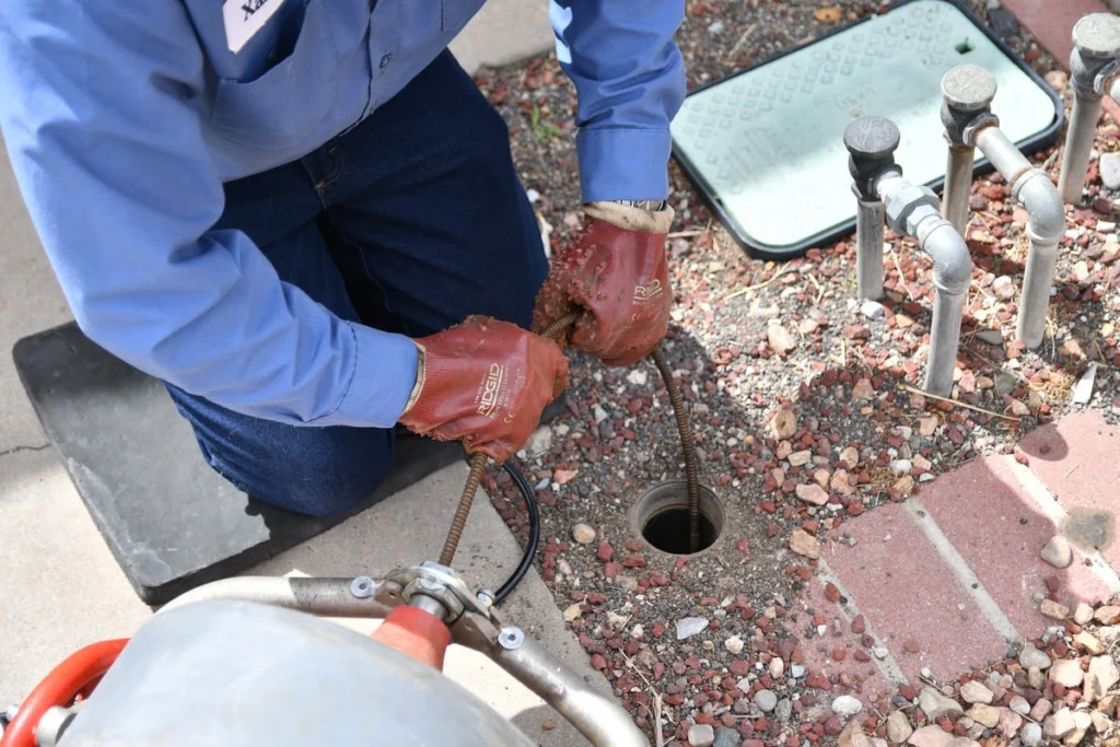 Professional drain clearing and maintenance work in Albuquerque, NM
