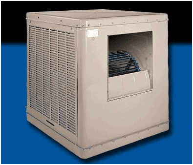 A stock image of the Champion Evaporative Cooler