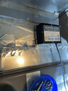 In-duct air purification system installed in HVAC ductwork in Santa Fe NM