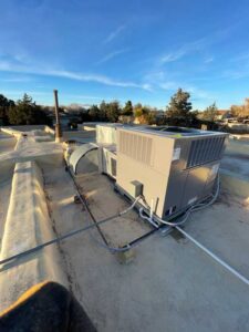 HVAC installation in Rio Rancho NM rooftop package unit setup